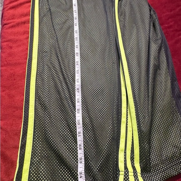 Adidas Black and Yellow Sweatpants with Bold Stripes - Picture 5 of 8
